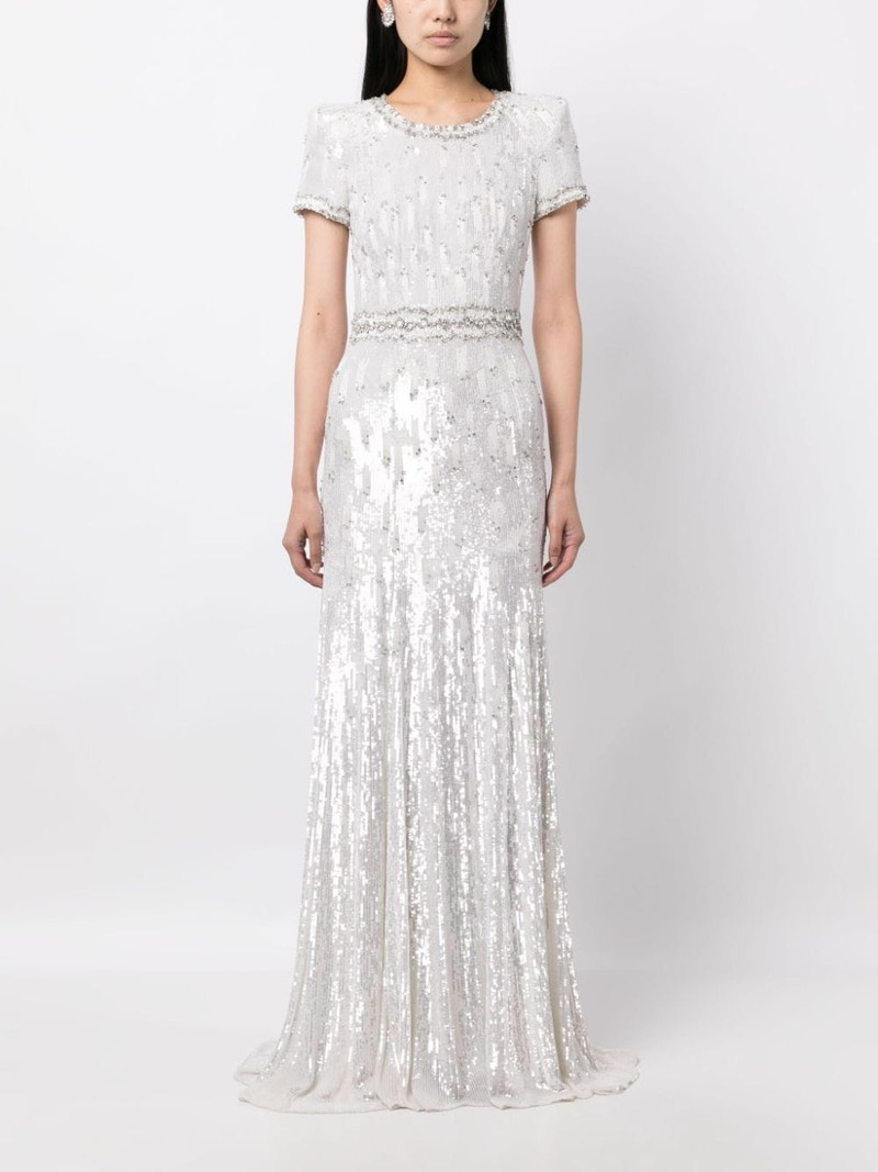 JENNY PACKHAM Kira sequin-embellished dress outlook