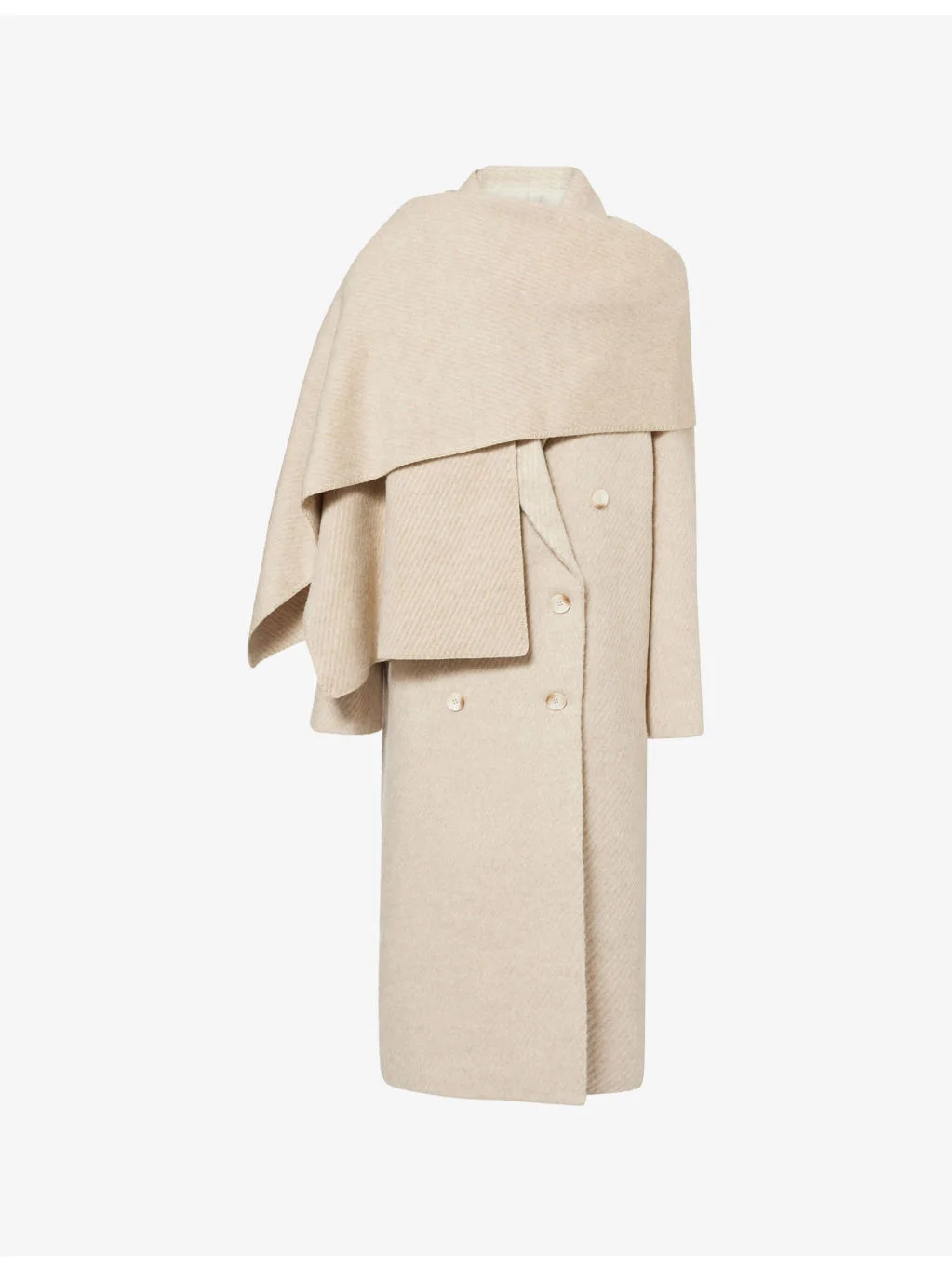 Ciro Oversized Wool-Blend Coat - 1