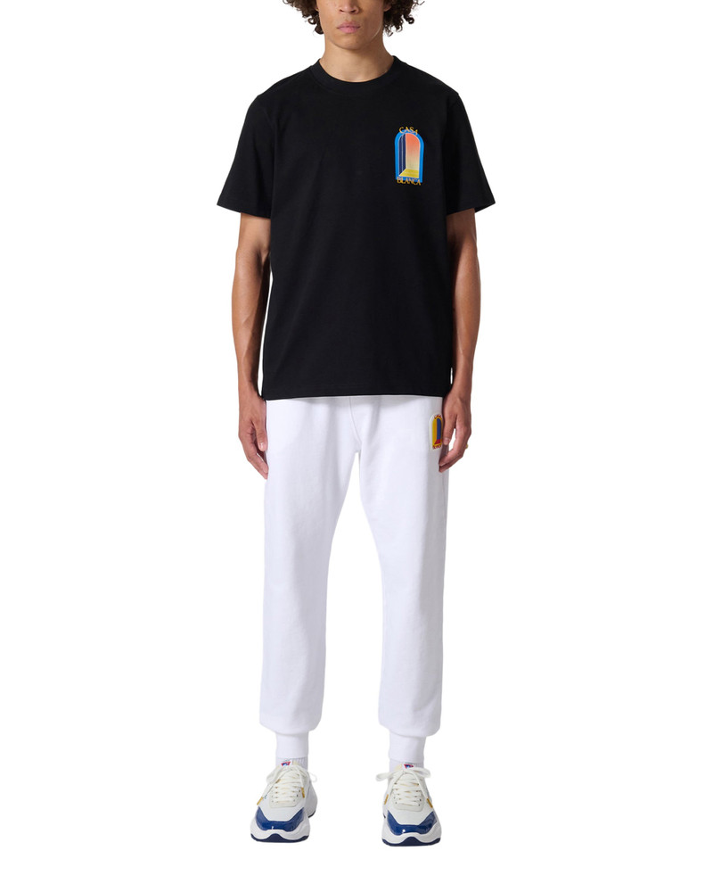 L'Arche De Nuit Logo-Print Cotton-Jersey T-Shirt 4