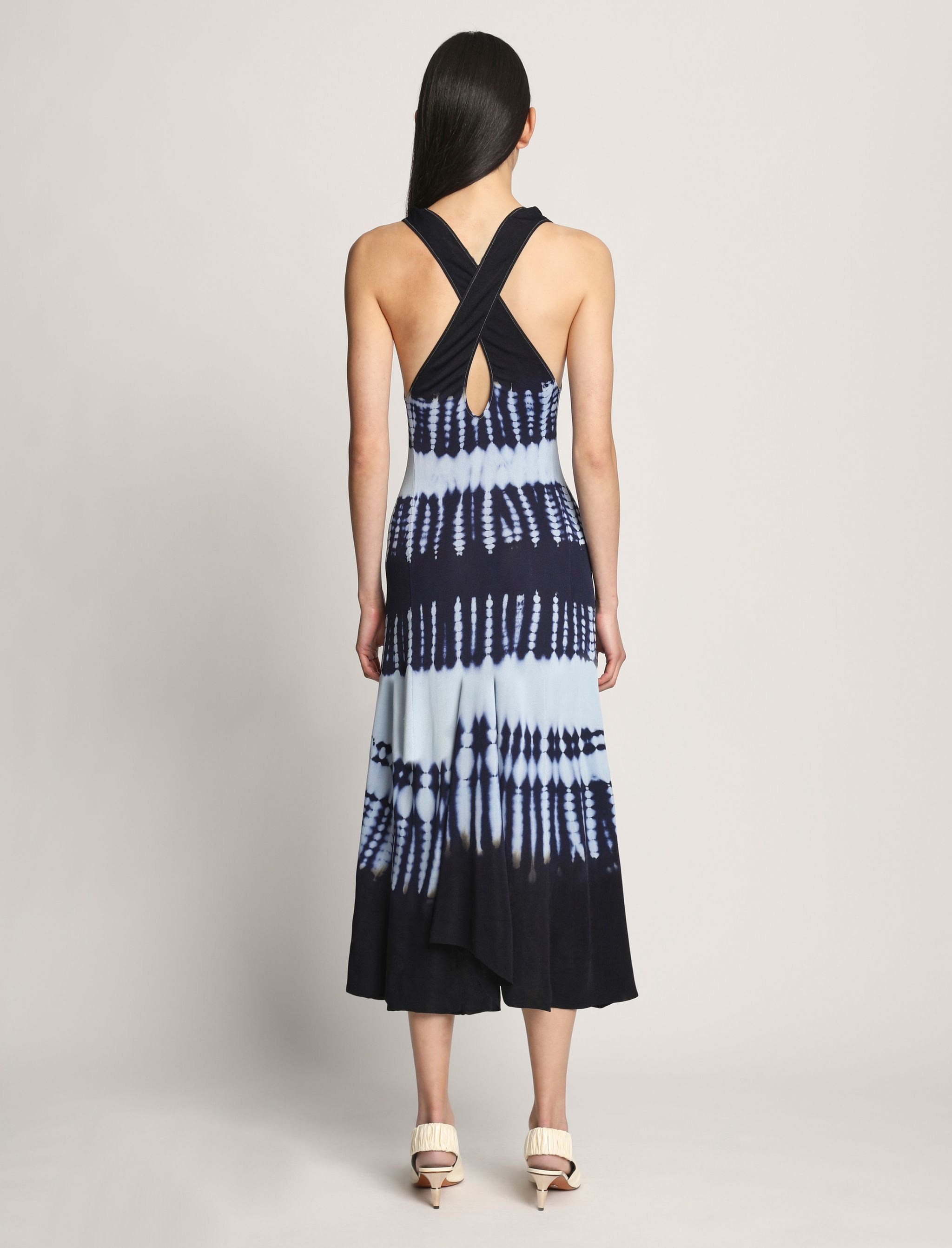 Viscose Knit Tie Dye Dress - 4