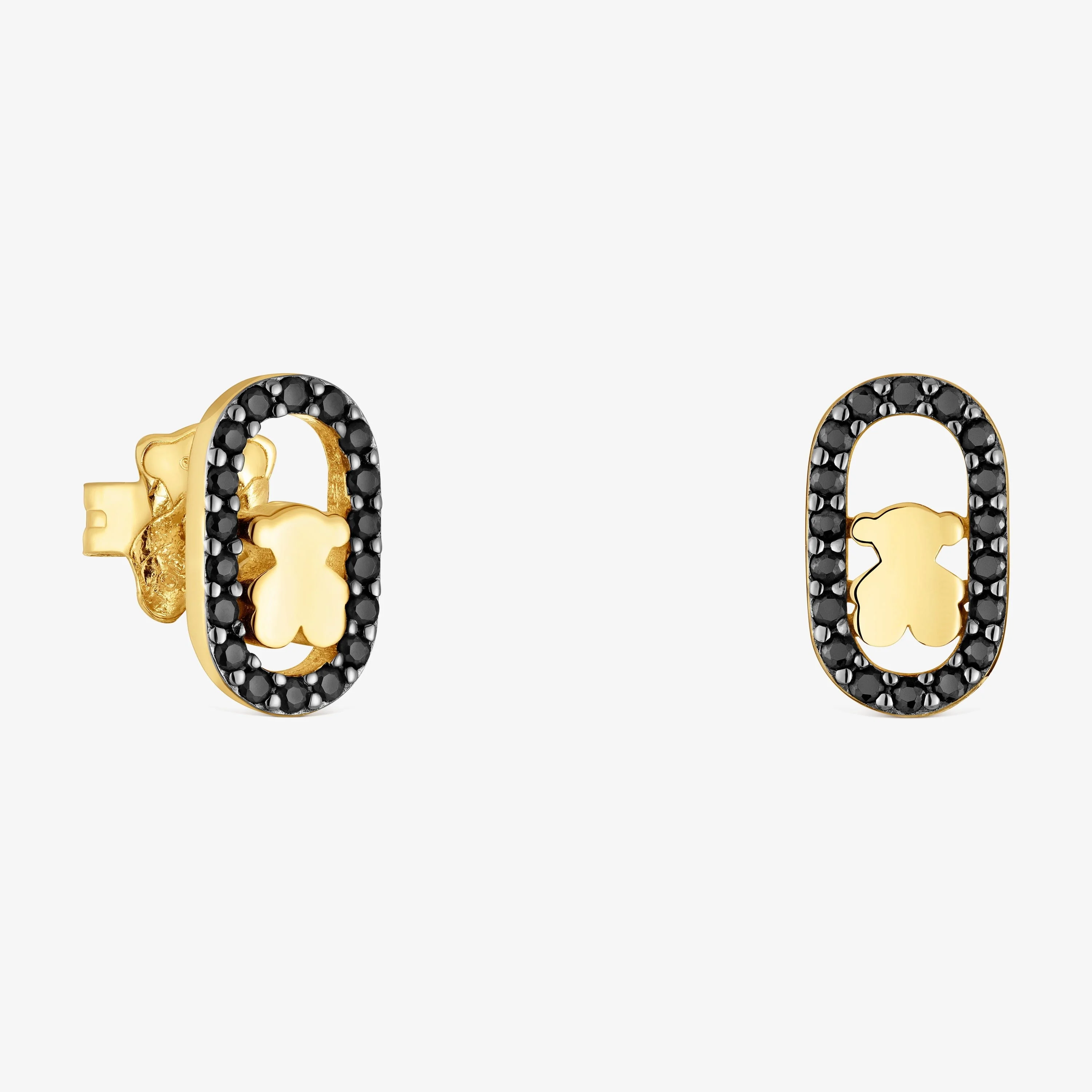 Earrings with 18K gold vermeil and spinels TOUS Camille - 1