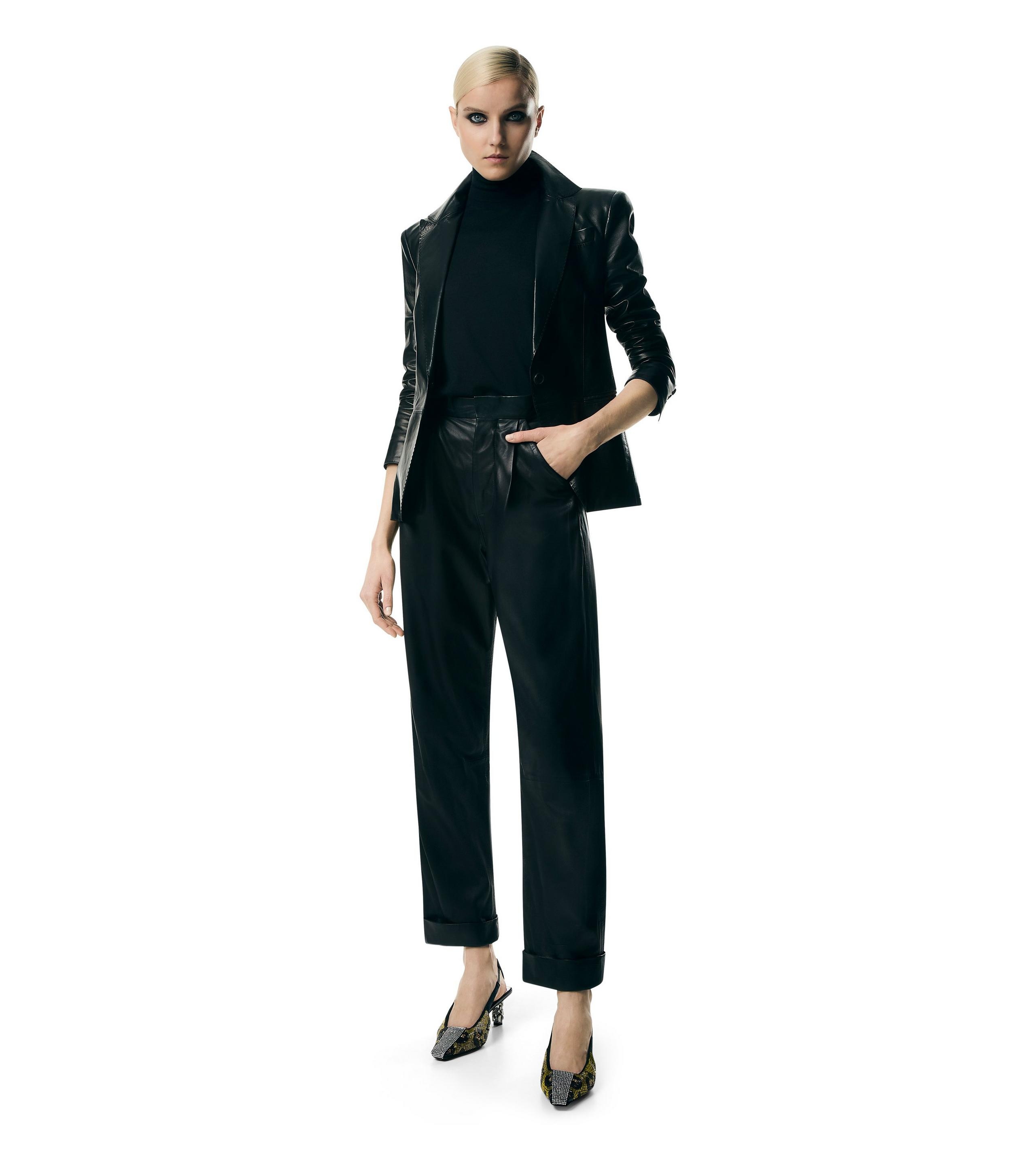 NEW PLONGE BOYFRIEND FIT PANTS - 5