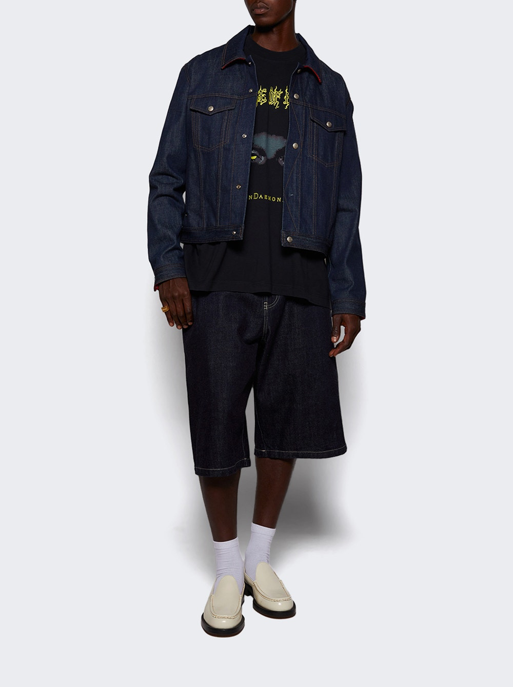 Cof Pandaemonaeon Oversized Tee Washed Black - 5