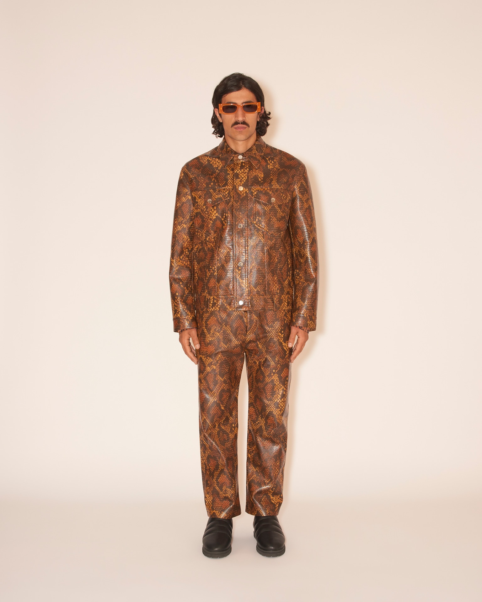 BOYCE - Patch pocket jacket - Snake skin - 4