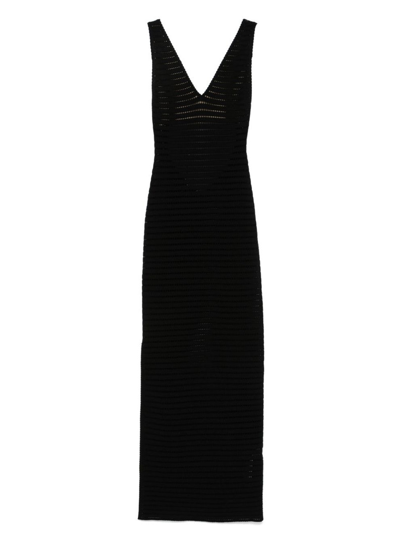 open-knit maxi dress 1