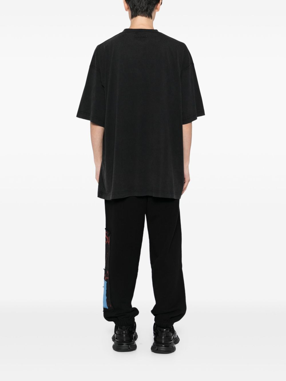 logo-print T-shirt - 3
