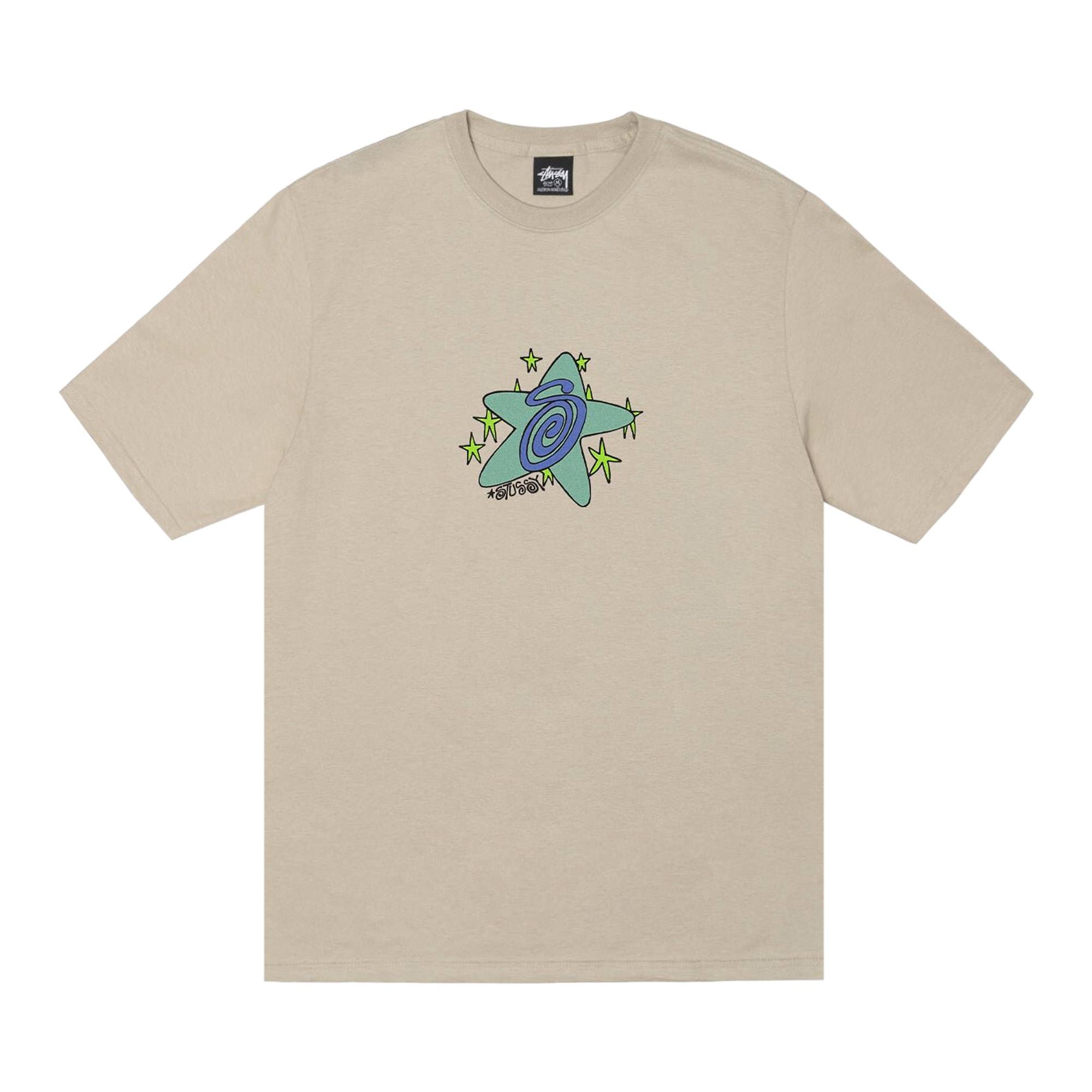 Stussy Galaxy T-Shirt 'Khaki' - 1