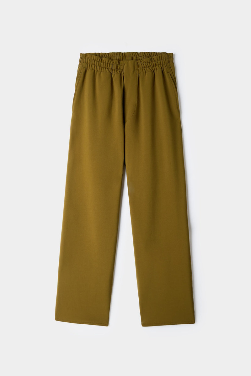 SUNNEI ELASTIC PANTS / olive green outlook
