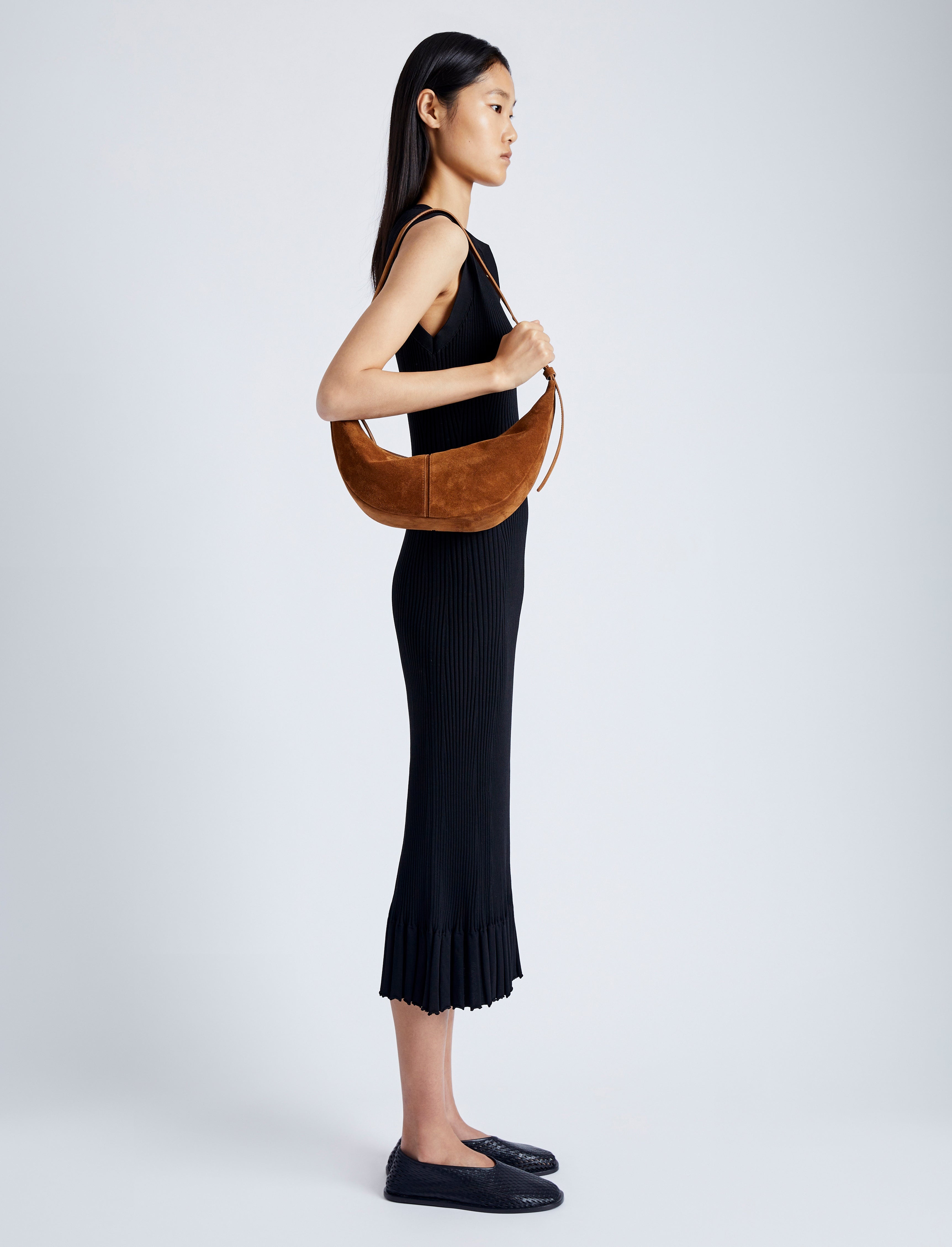 Slide Bag in Suede - 8