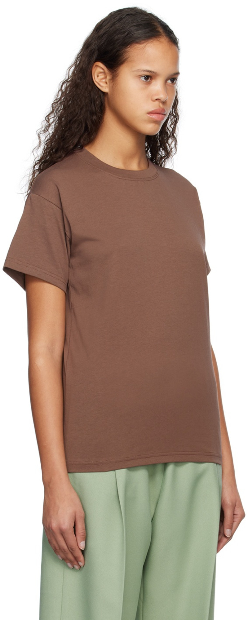 Stockholm Surfboard Club Brown Back Print T-Shirt outlook