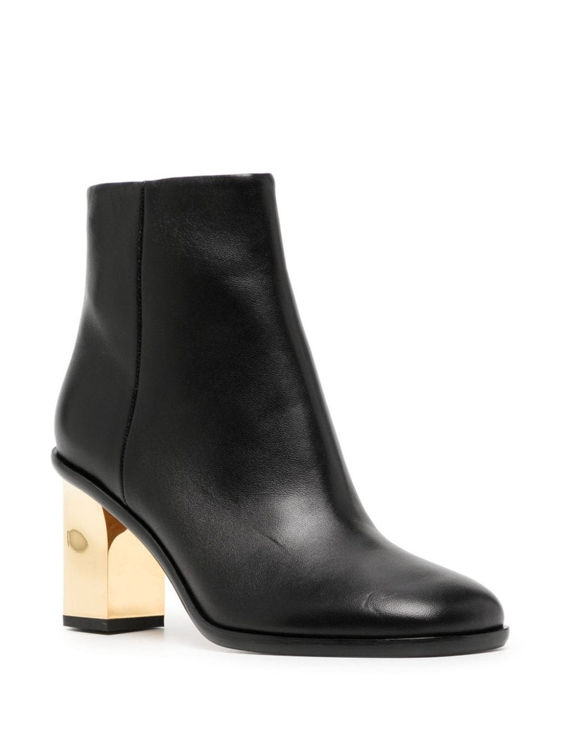 Chloé Rebecca 75mm leather boots outlook