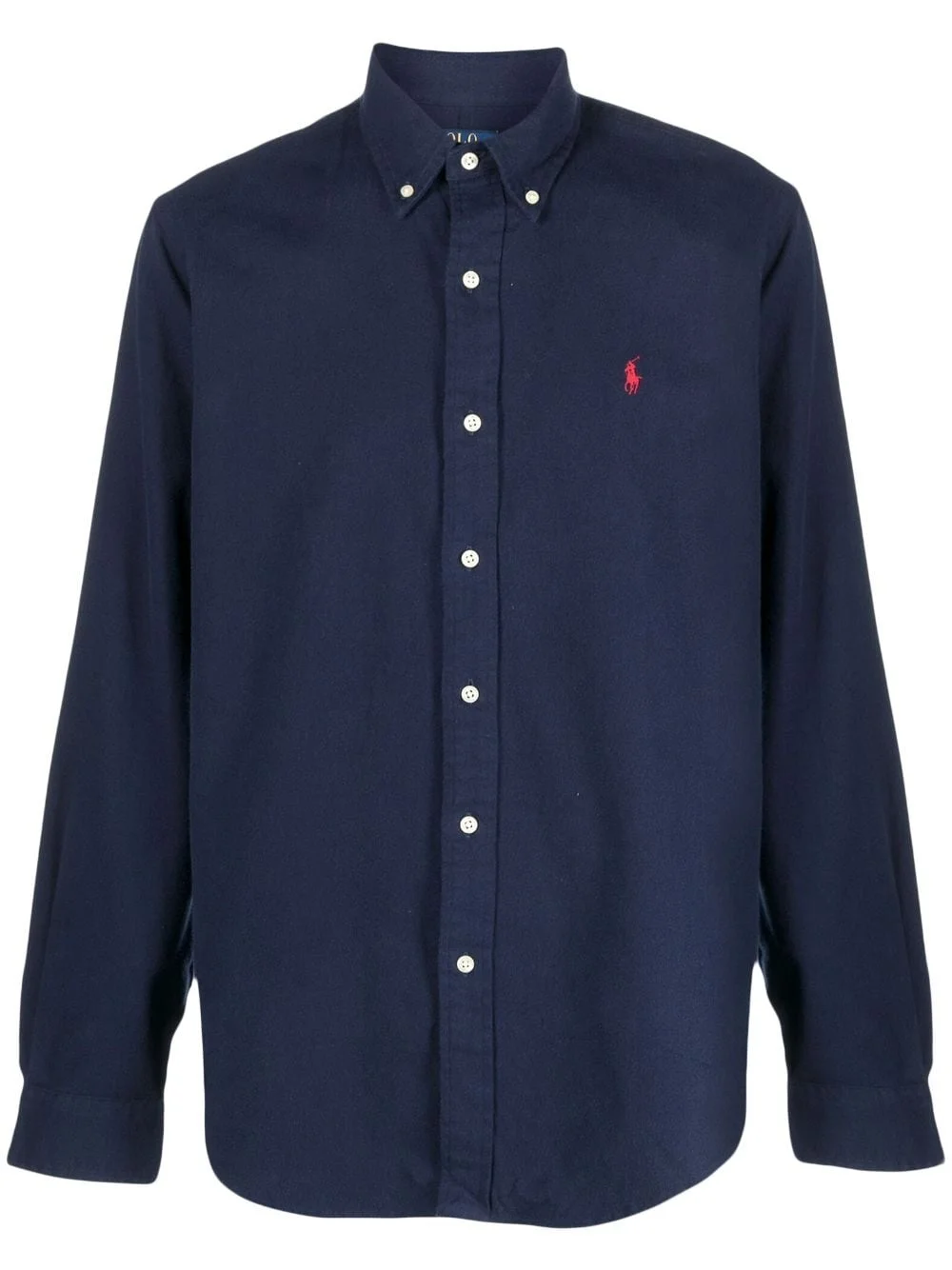 Polo Pony button-up cotton shirt - 1
