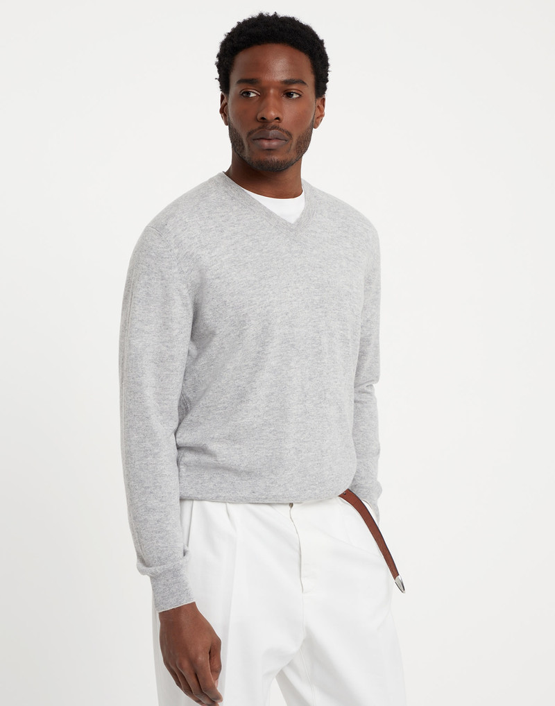 Cashmere Lithe yarn sweater - 1