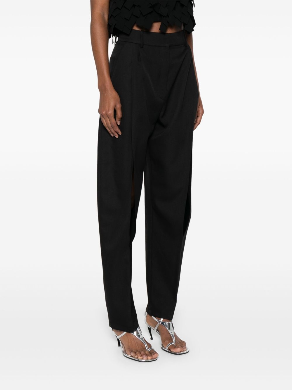 high-waisted trousers - 3