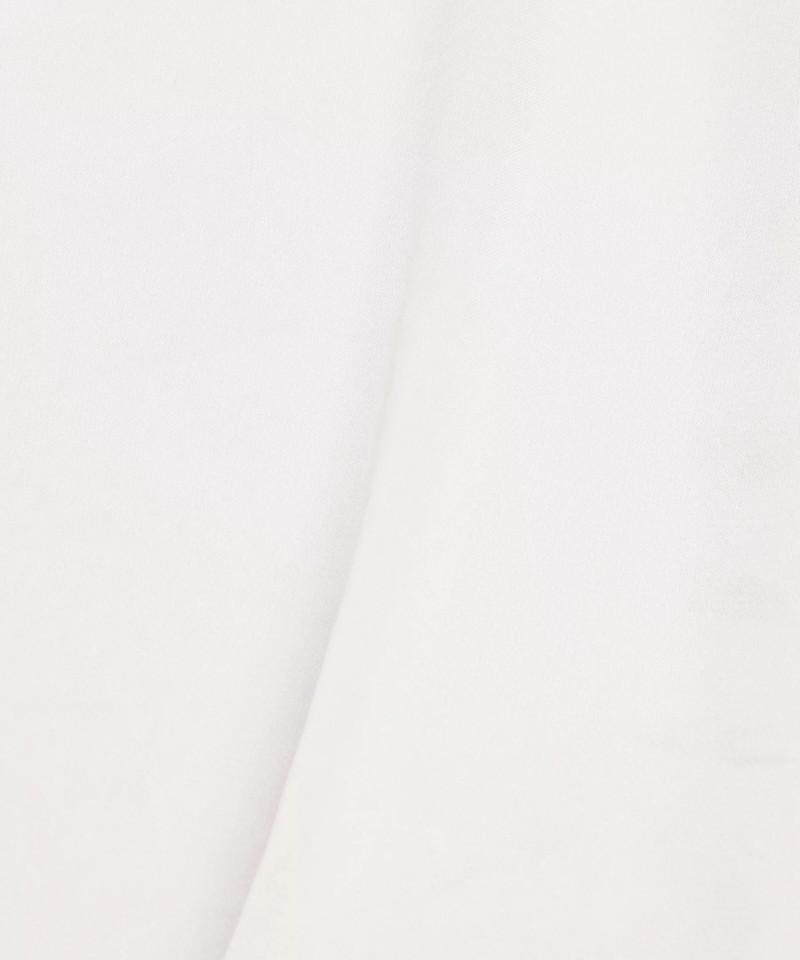 Logo Charm Satin Waist-Tie Midi Skirt 6