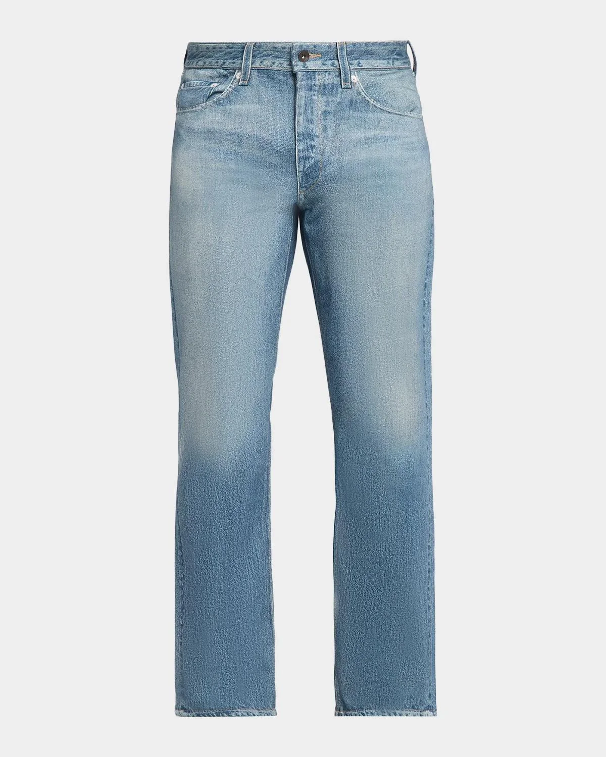Men's Fit 4 Miramar Denim Effect Five-Pocket Pants - 1