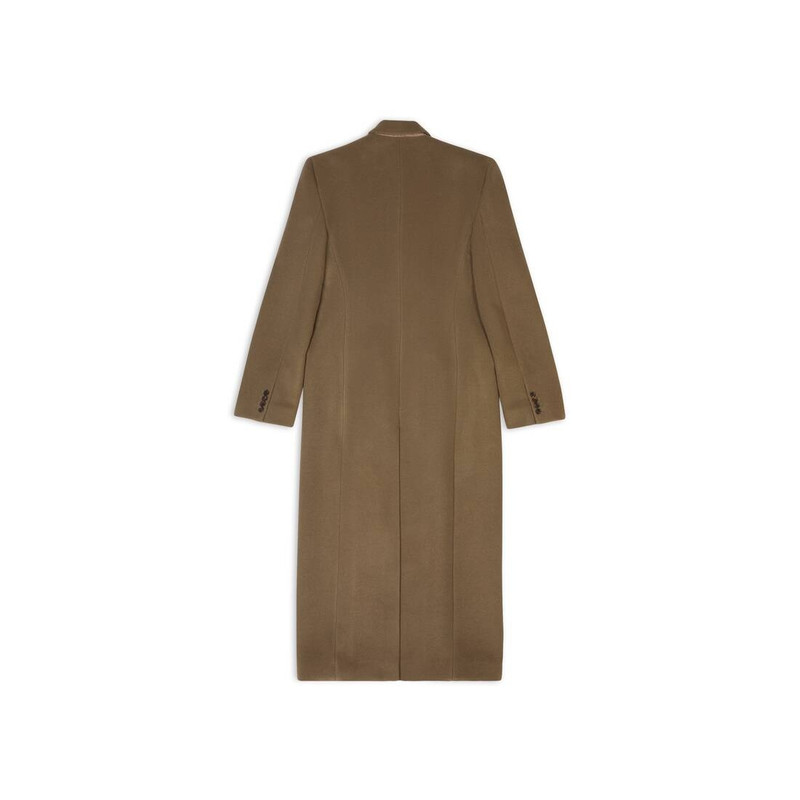 Men's Hourglass Coat in Dark Beige 6
