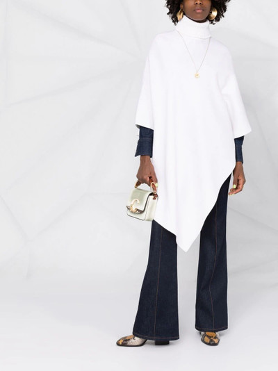 Chloé roll-neck cashmere poncho outlook