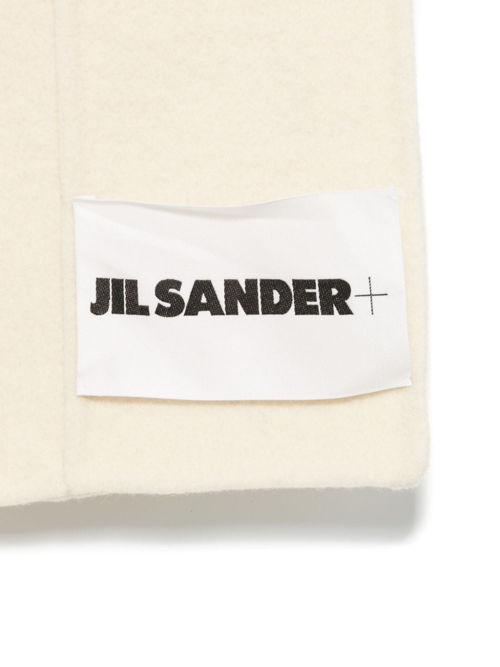 logo-patch scarf - 2