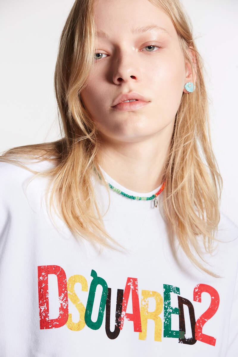 DSQUARED2 RAINBOW COOL SWEATSHIRT - 3