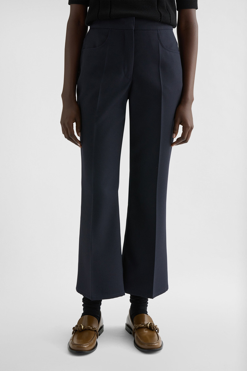 Wool Gabardine Tailored Trousers 3