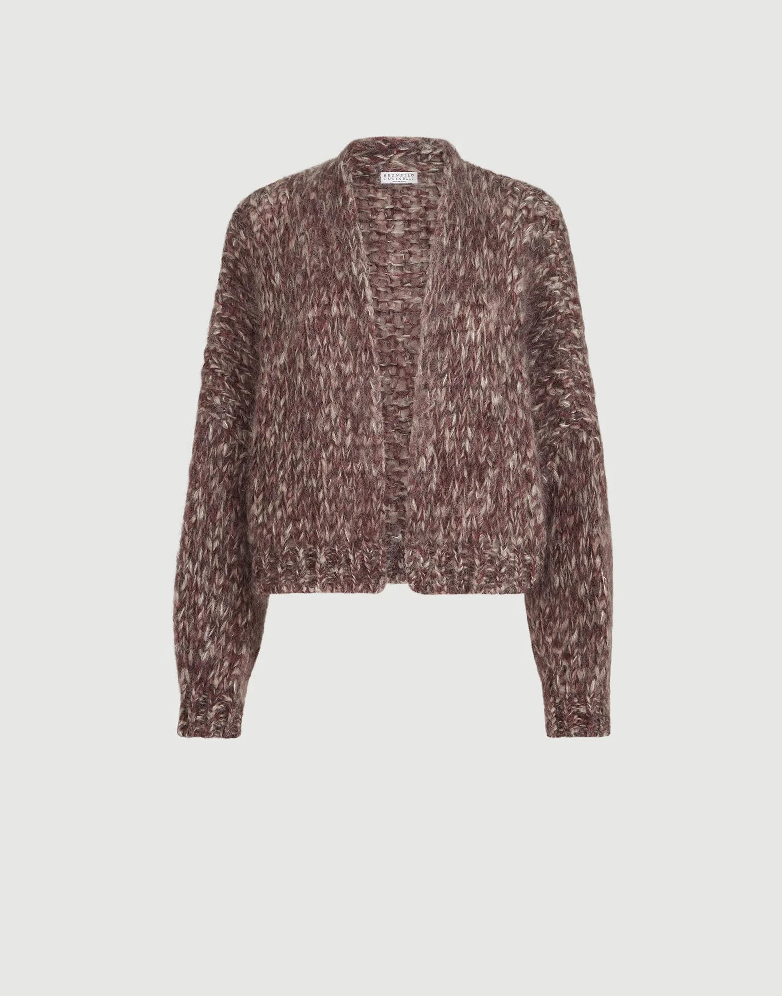 Malfilé mohair cardigan - 1