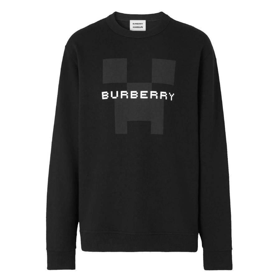 Burberry x Minecraft Logo Print Sweatshirt - 5