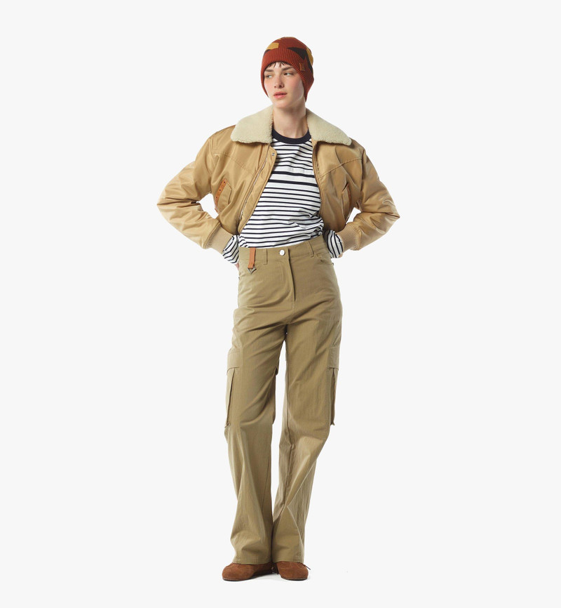 MCM Aviator Jacket in Shearling and ECONYL® outlook