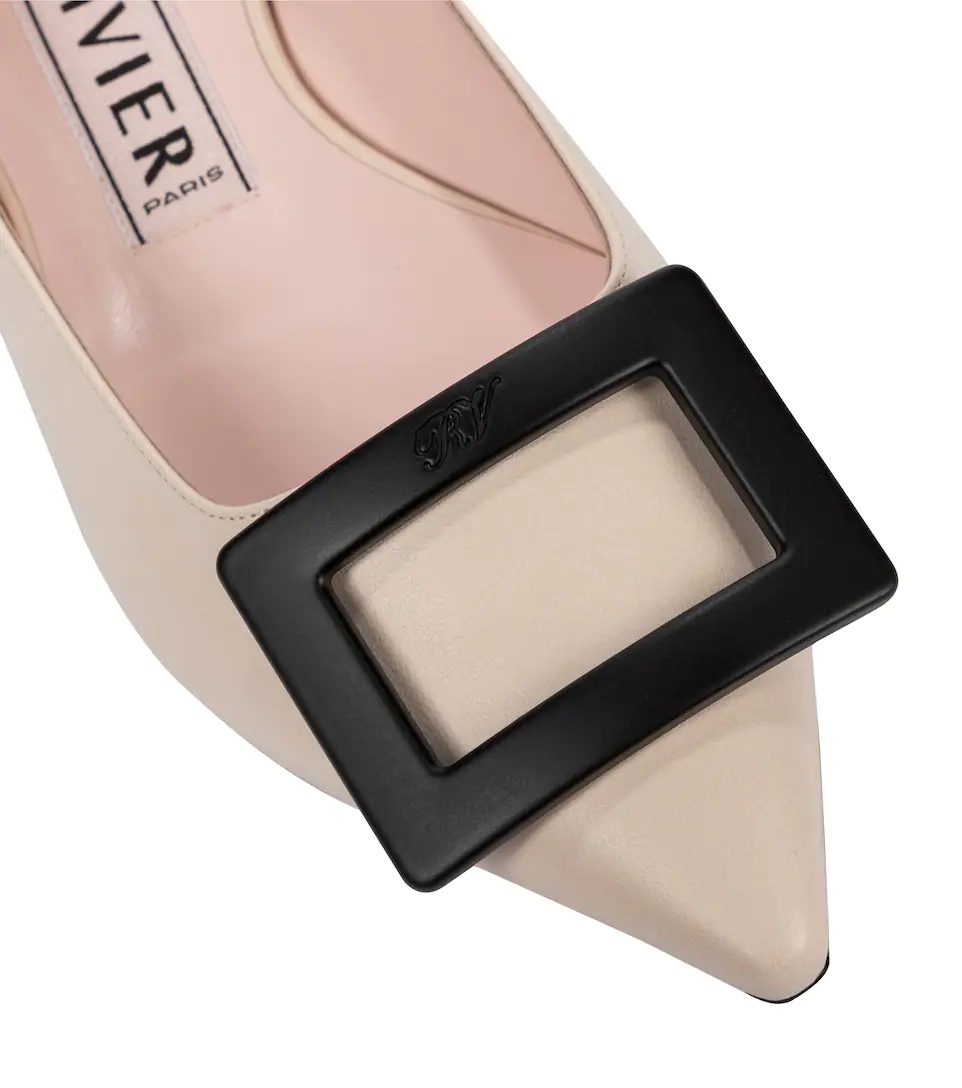Gommettine leather ballet flats - 6