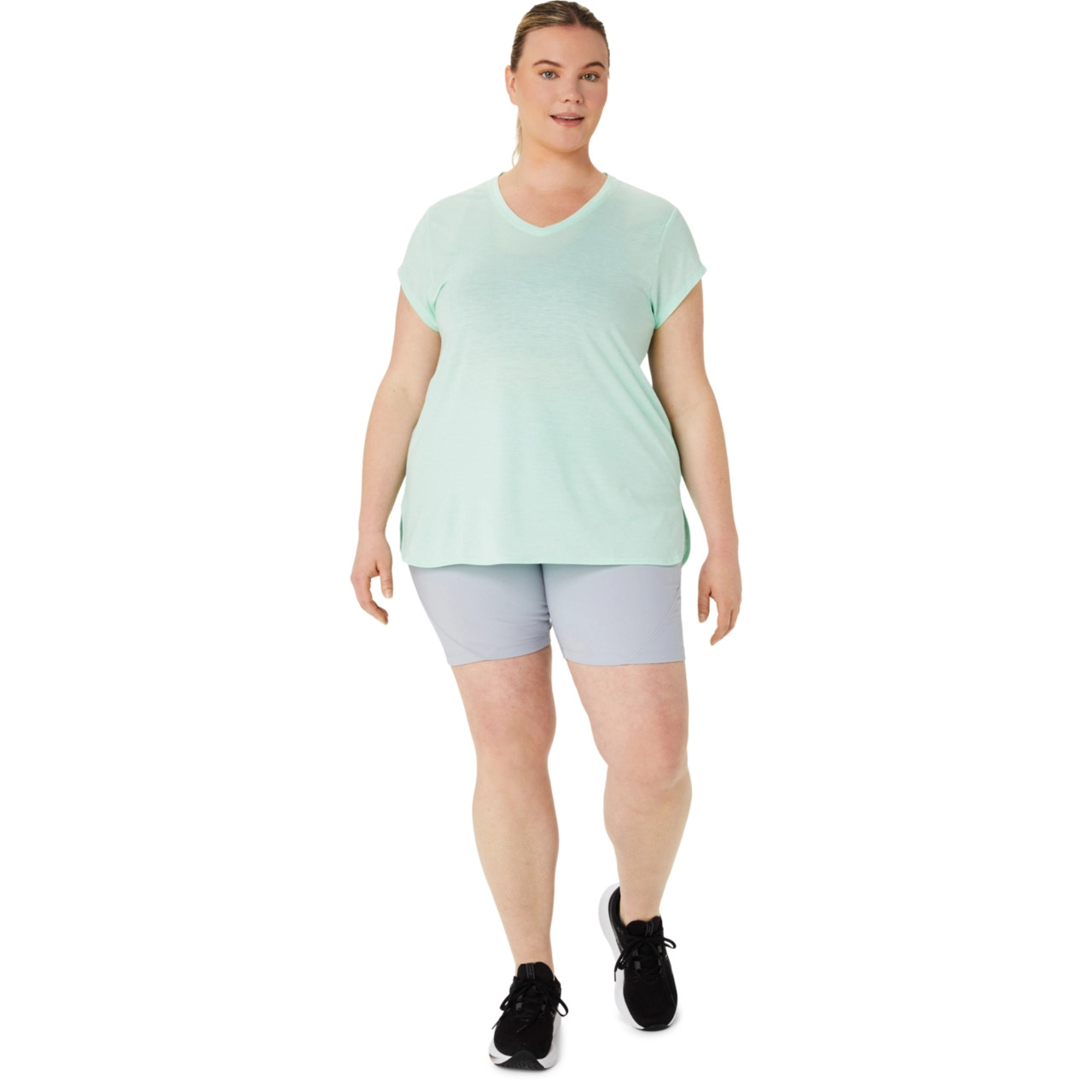 WOMEN'S HEATHER VNECK TOP - 5