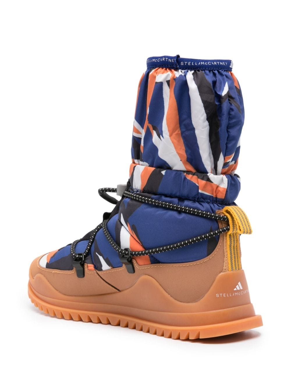 ADIDAS BY STELLA MCCARTNEY + Terrex rubber-trimmed leather and felt ankle  boots