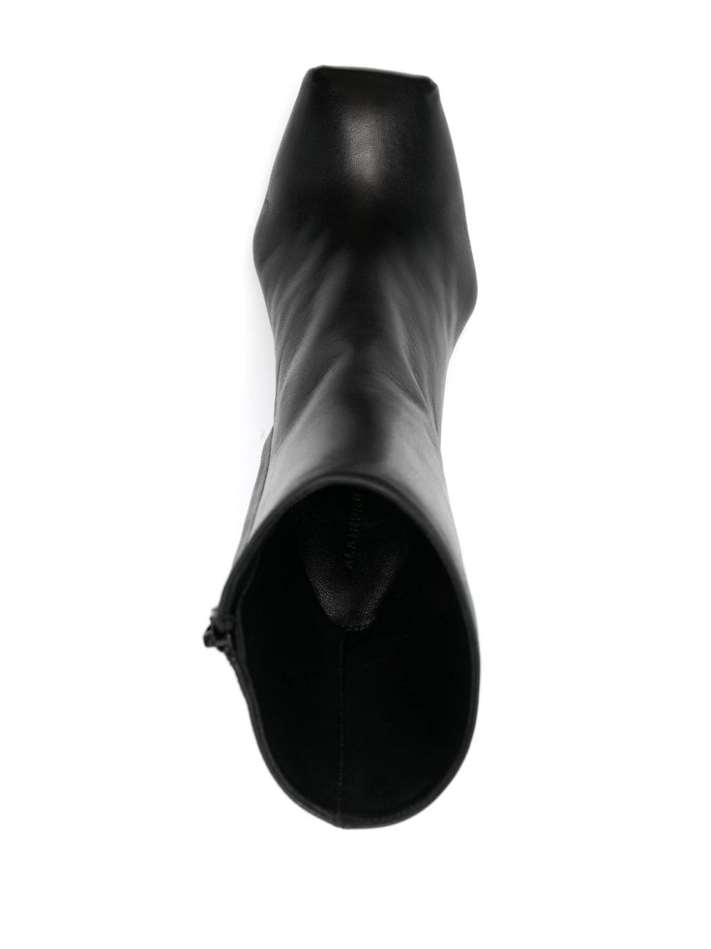 85mm leather boots - 4