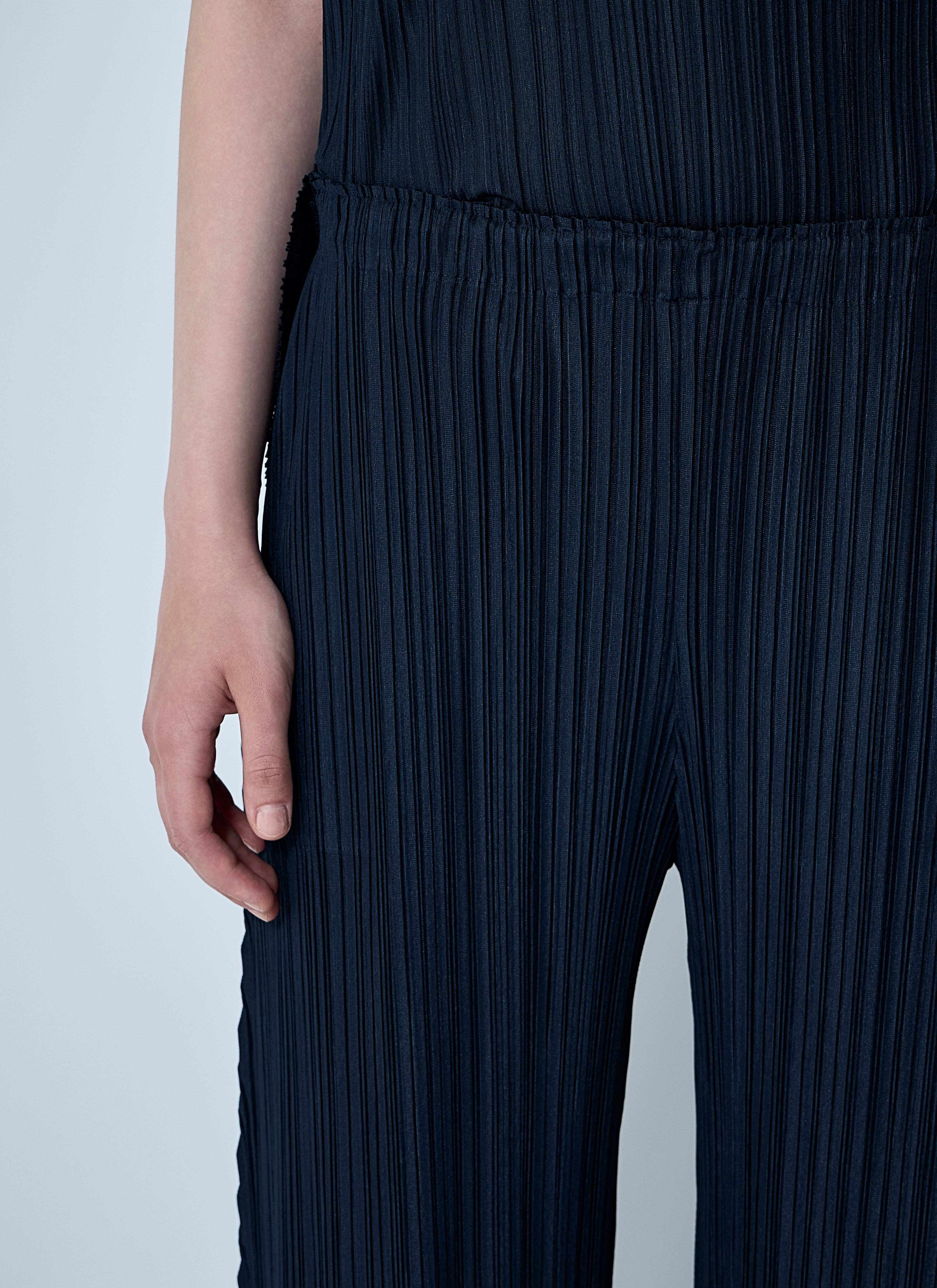 Pleats Please Issey Miyake Women Mellow Pleated Pants - 5