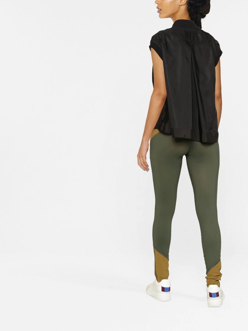 Tiso colour-block leggings - 4