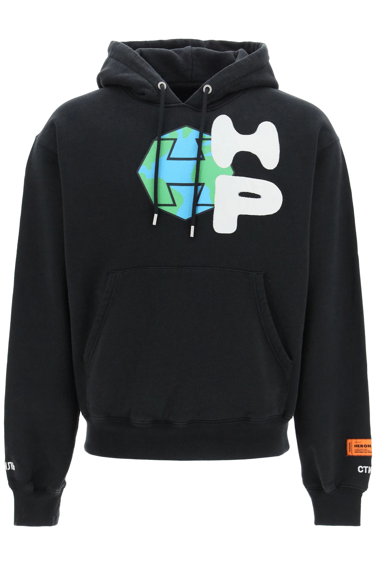 SPRAY GLOBE HOODIE - 1