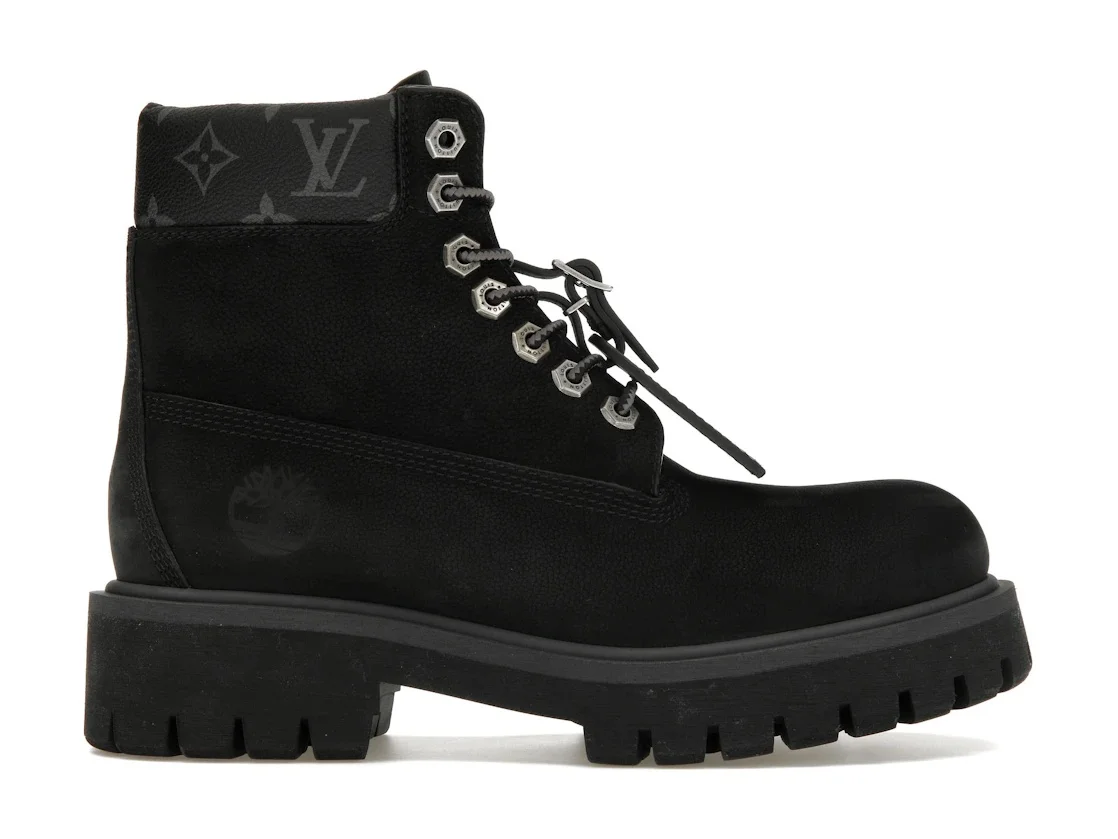 Louis Vuitton Timberland 6" Ankle Boot Black - 1