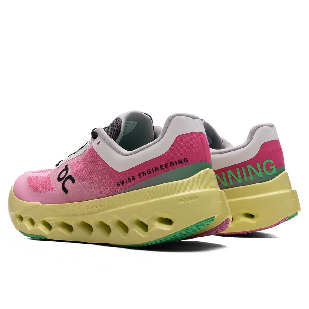 WOMEN'S CLOUDSURFER NEXT - PINK/LIMELIGHT - 3