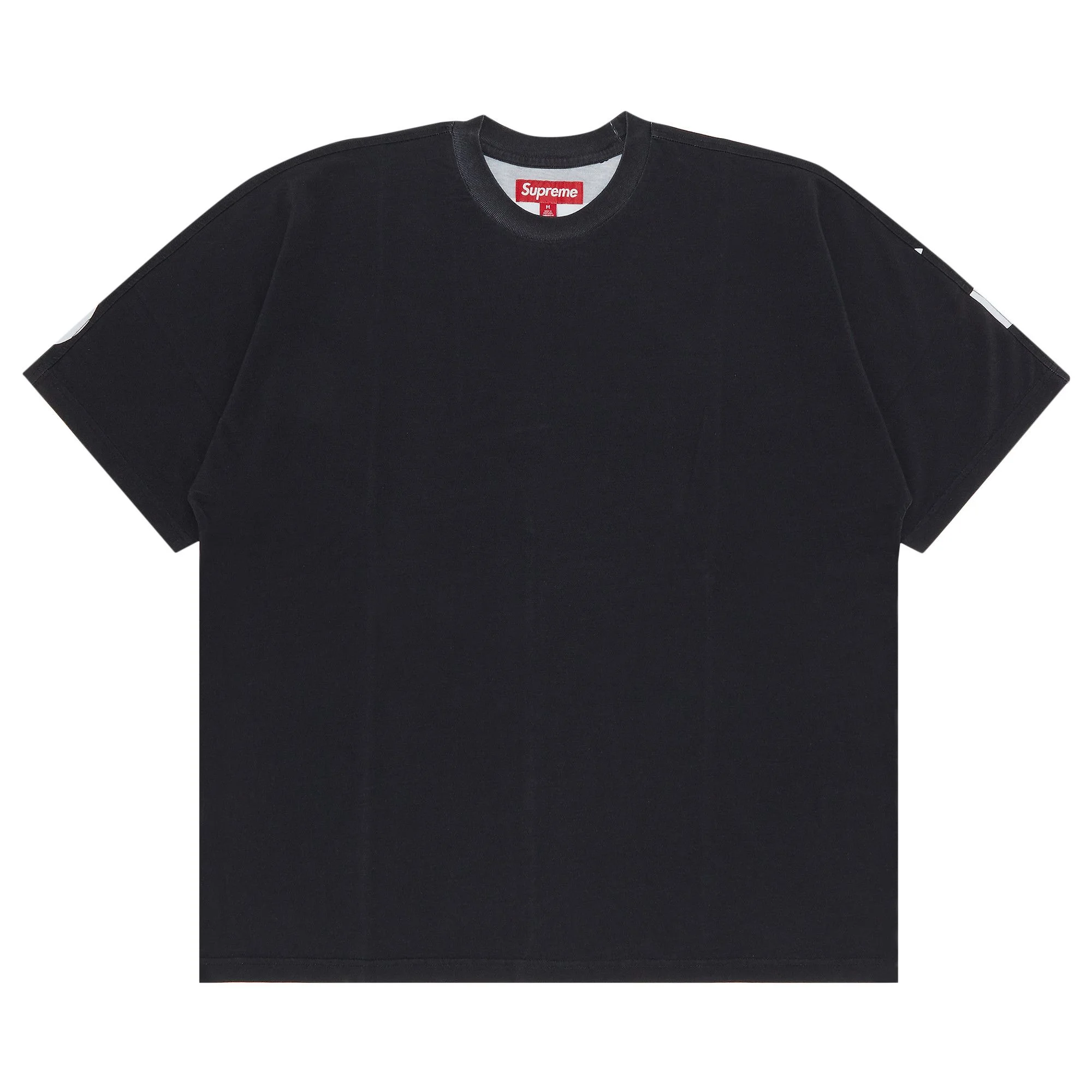 Supreme Split Short-Sleeve Top 'Black' - 1