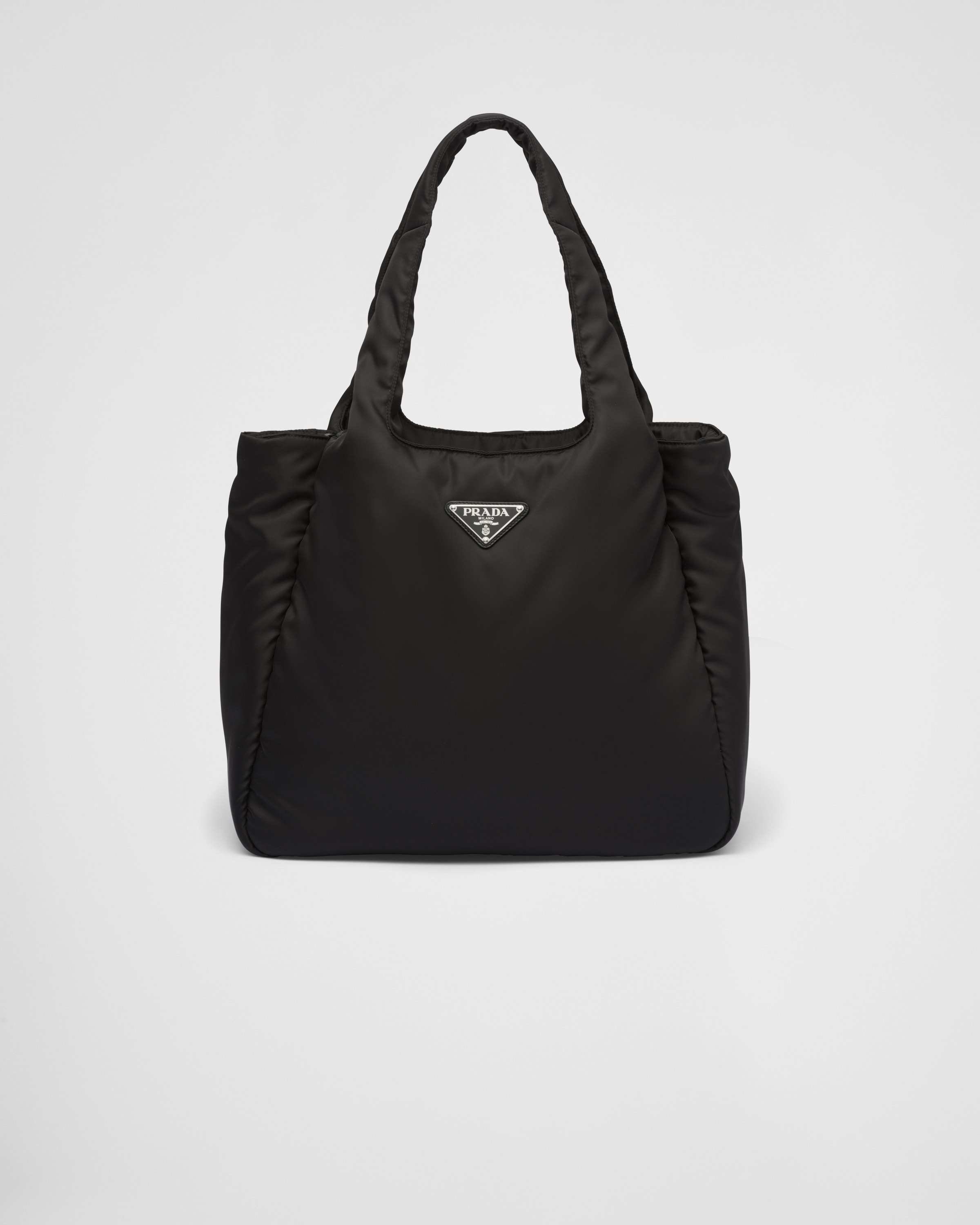 Black Re-nylon Tote Bag
