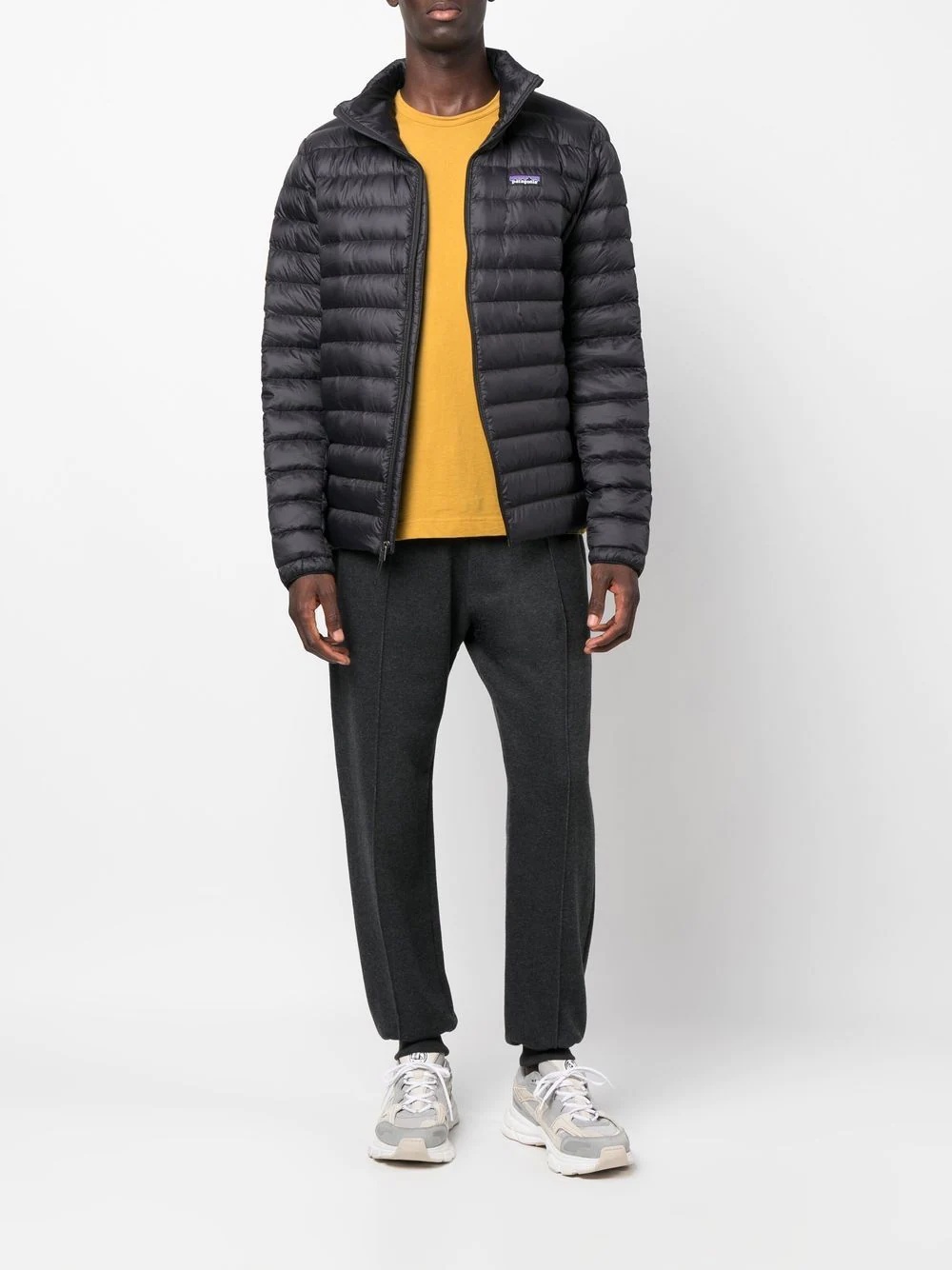 zip-up padded jacket - 2
