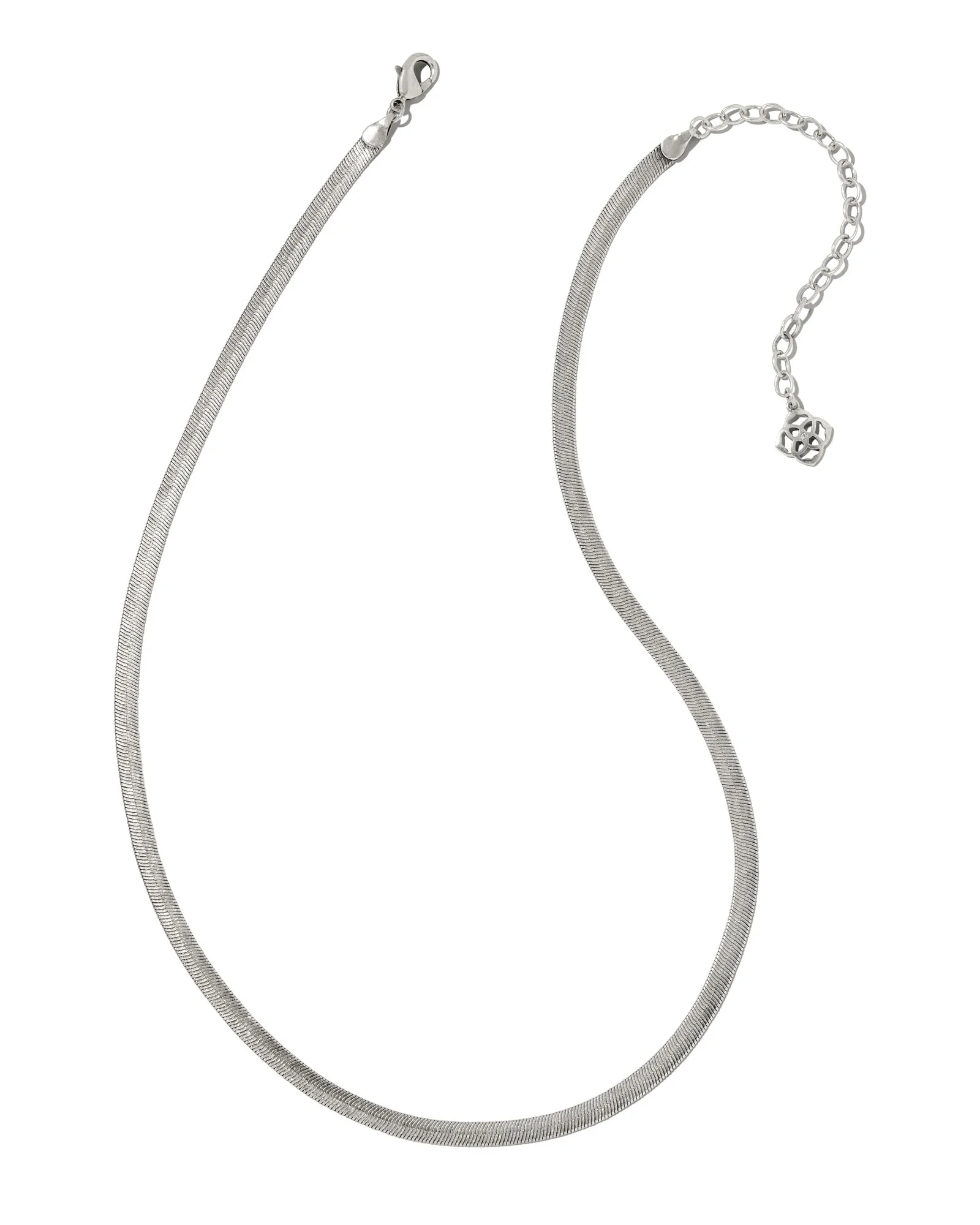 Kassie Chain Necklace in Vintage Silver - 1