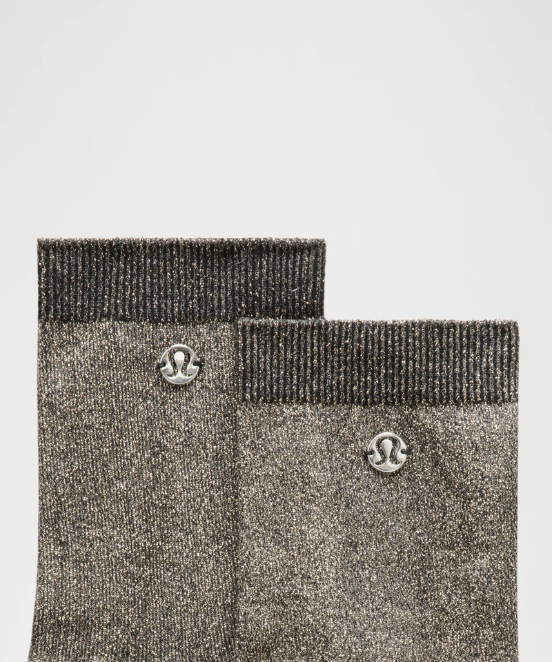 lululemon Unisex Glitter Quarter Socks outlook