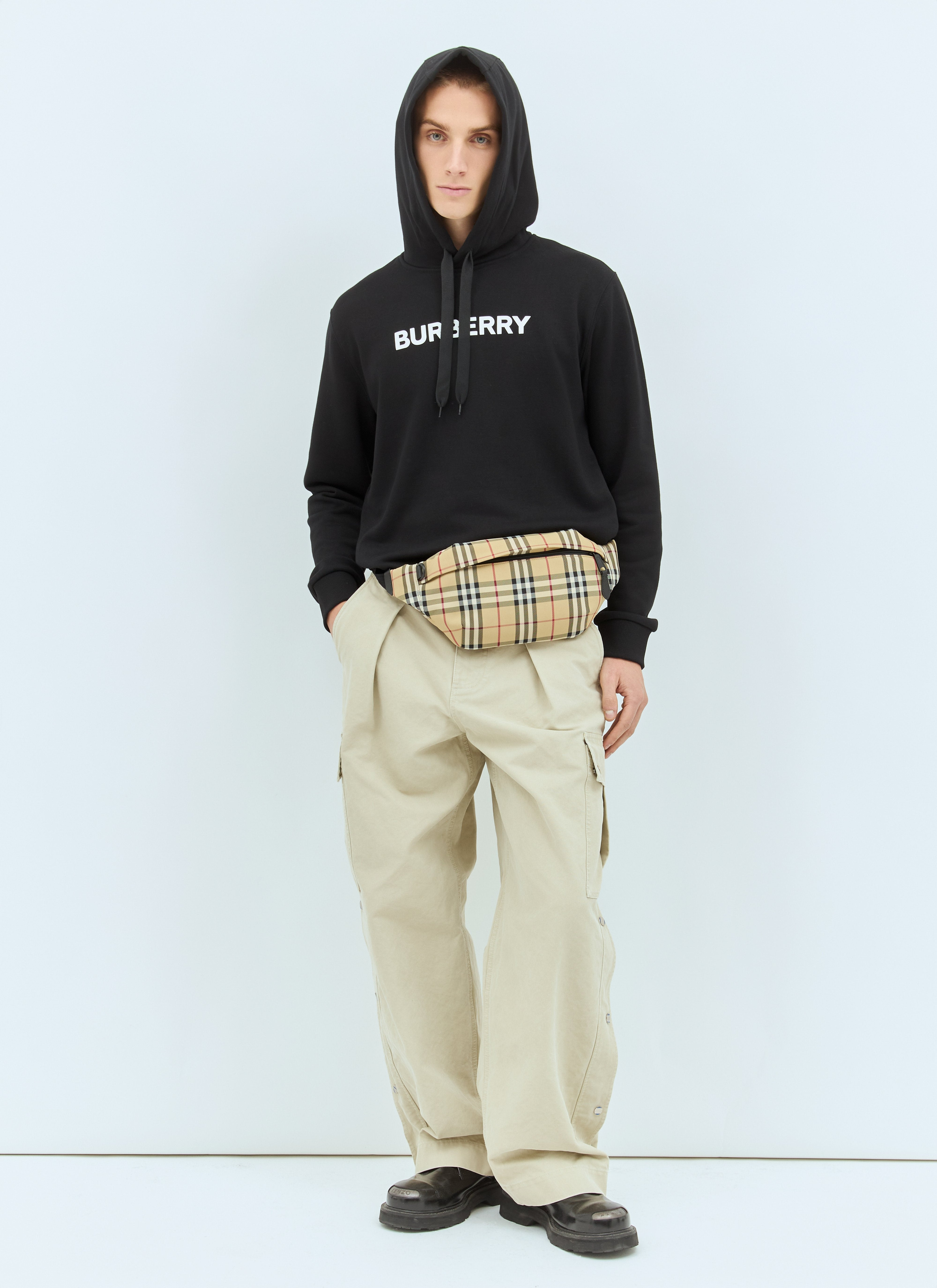Burberry Men Cotton Cargo Pants - 2