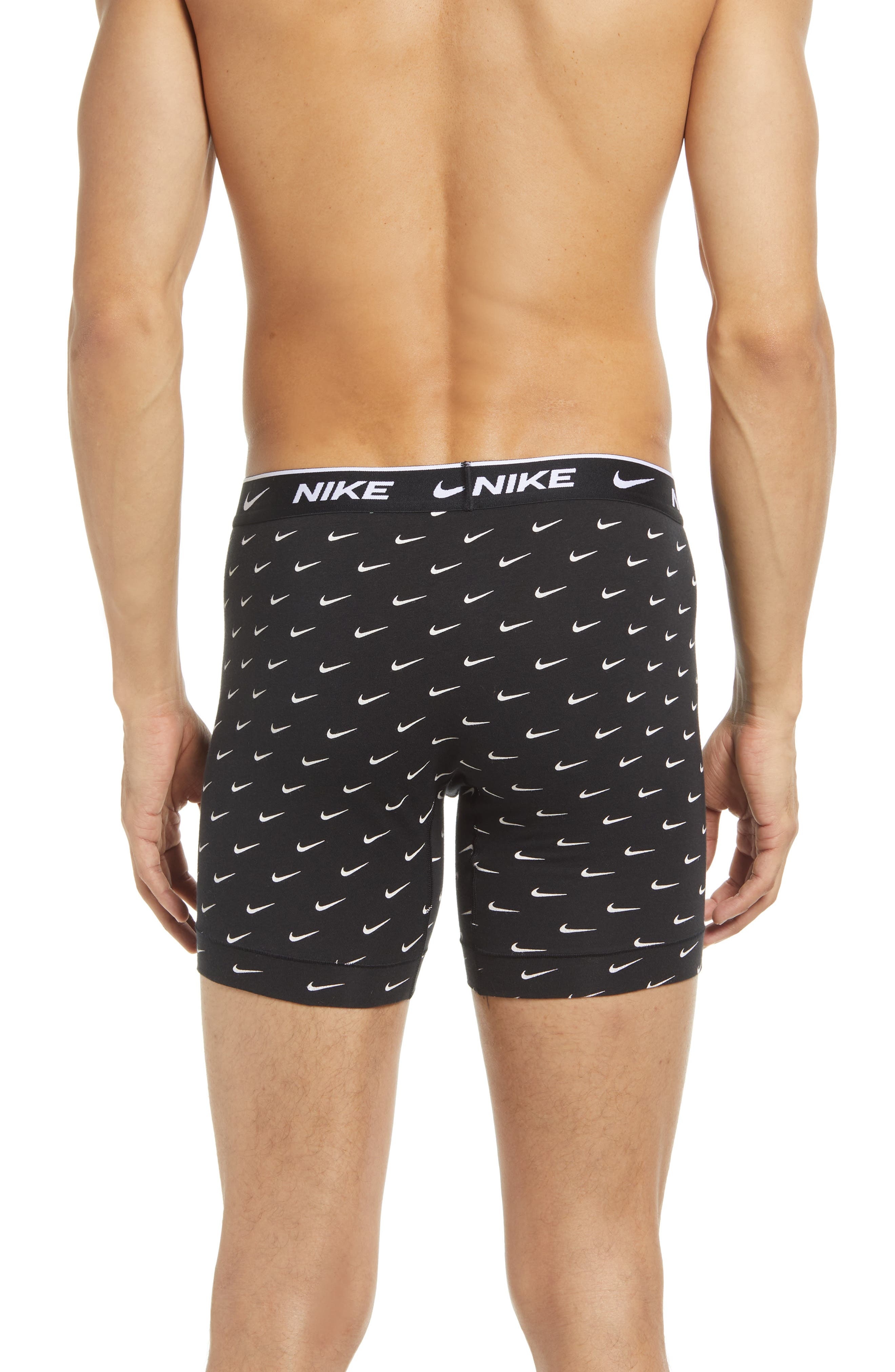 Dri-FIT Essential Assorted 3-Pack Stretch Cotton Boxer Briefs - 3