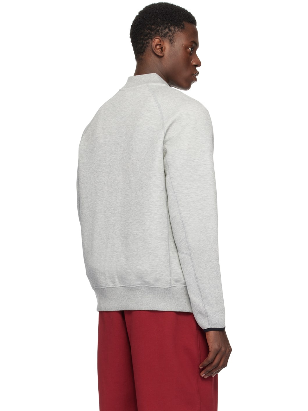 Gray Zip Sweatshirt - 3
