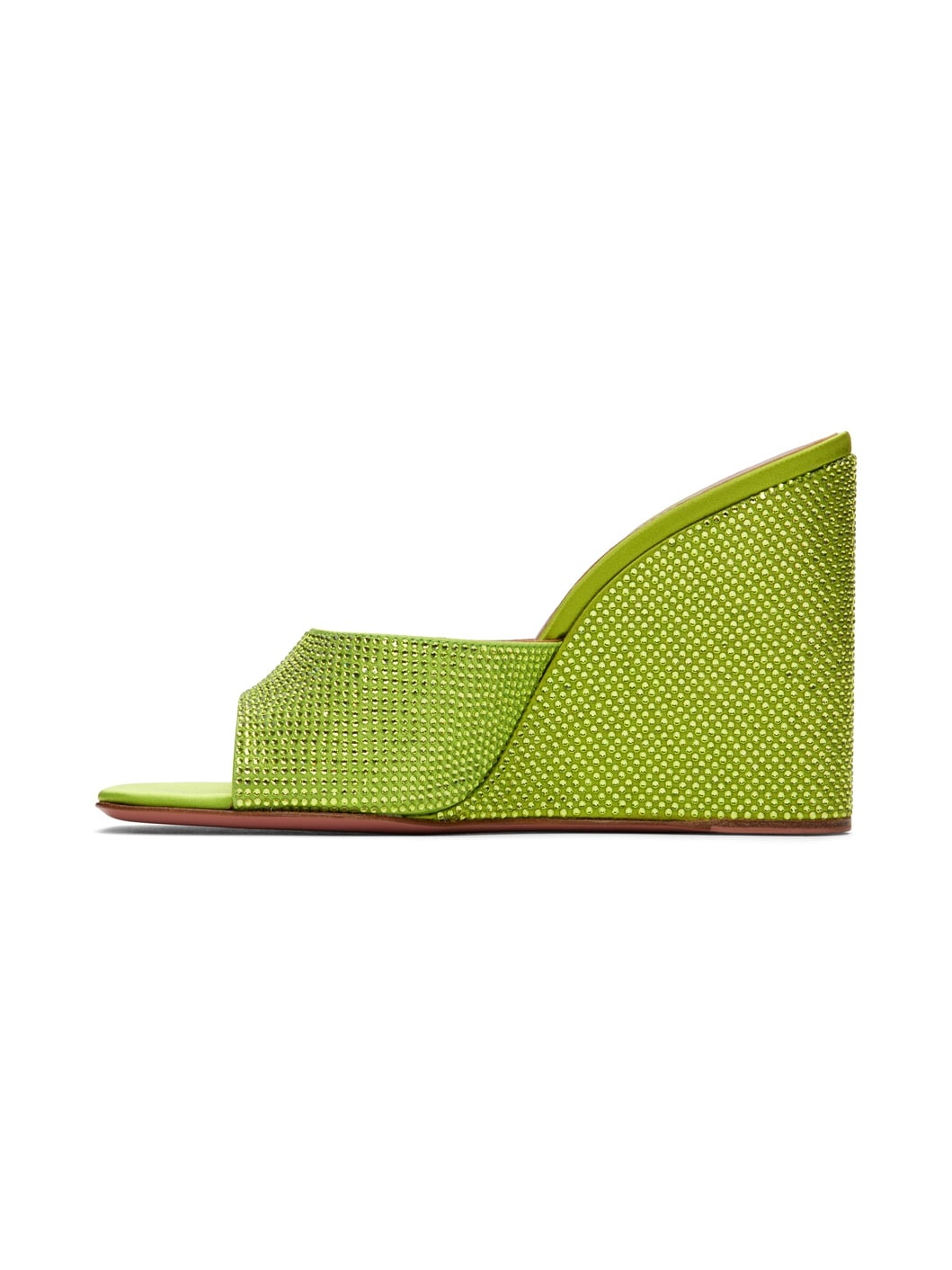 Green Lupita Wedge Sandals - 3