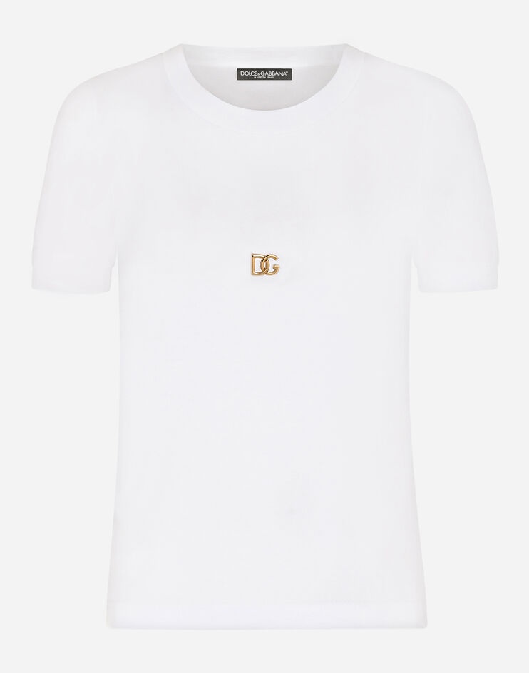 Short-sleeved jersey t-shirt with DG logo - 3