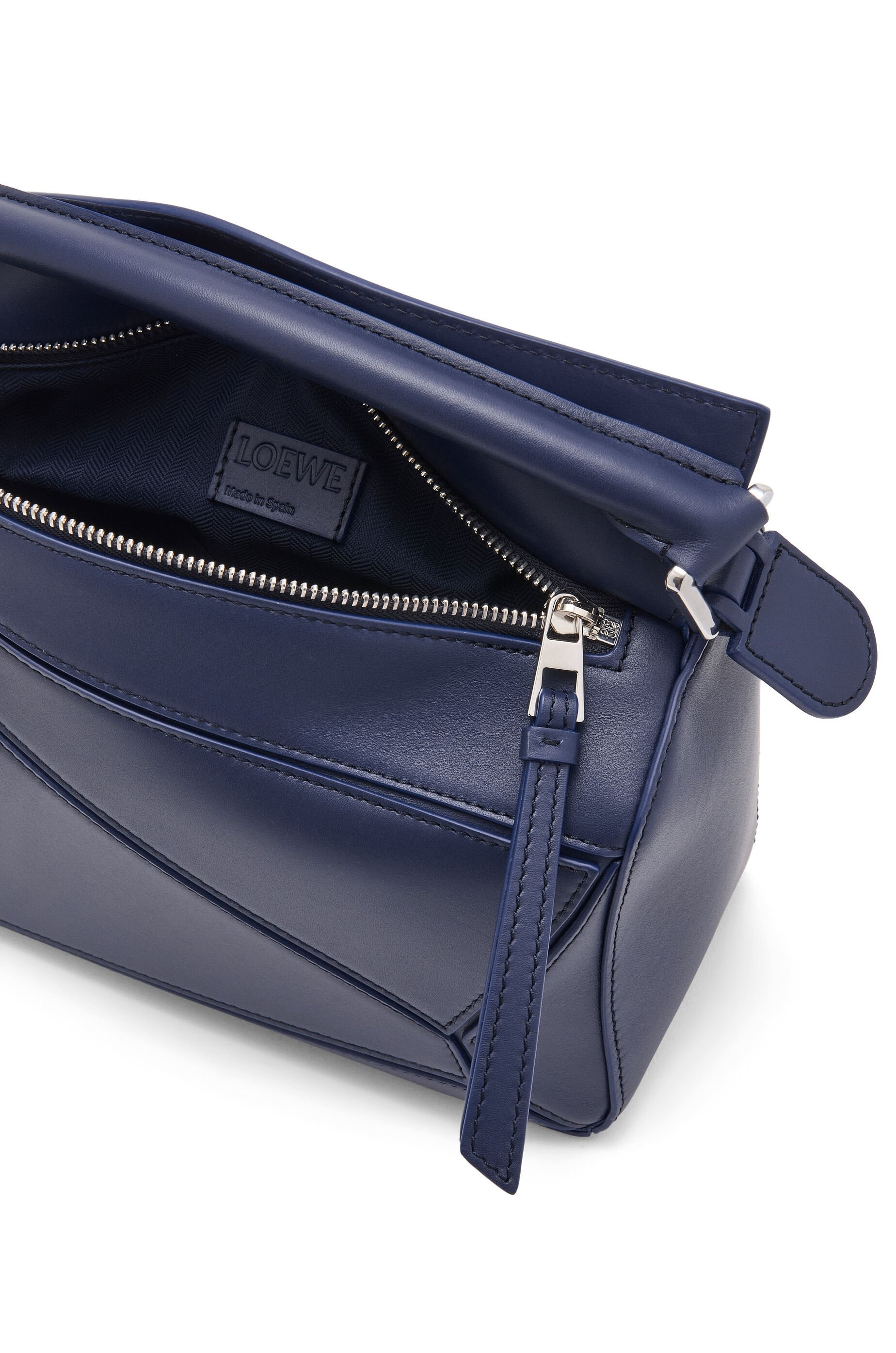 Small Puzzle bag in satin calfskin - 9
