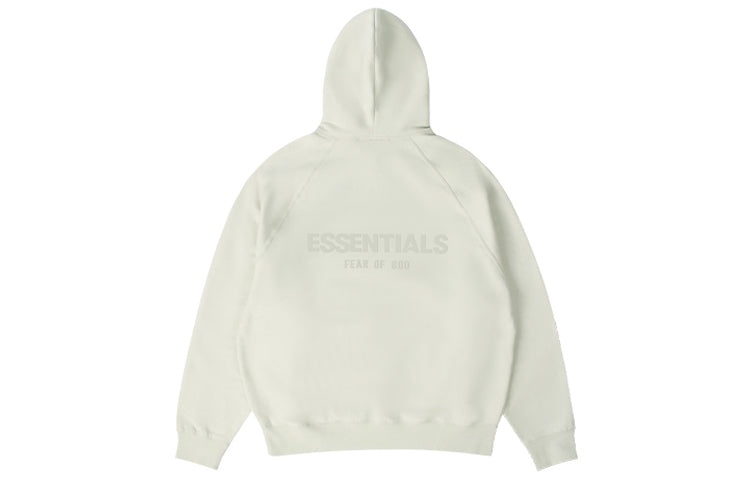 Fear of God Essentials FW21 Innersect 3D Logo Hoodle 'Mozzarella' 192BT212251F - 3