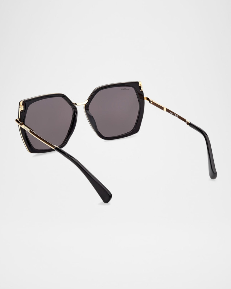 Max Mara Miller-5 Acetate Square Sunglasses outlook
